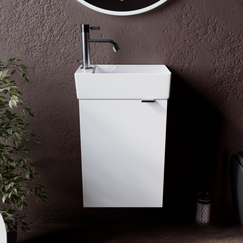 Тумба под раковину Sancos Mini MN35WL 35,5х20,5х50 настенная - фото 3